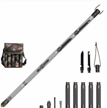 Tactical Hiking Walking Stick – Multifunctional Alpenstock
