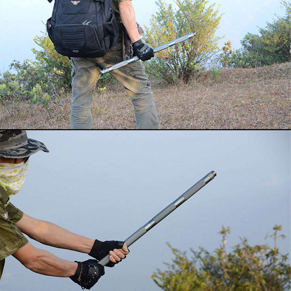 Tactical Hiking Walking Stick – Multifunctional Alpenstock