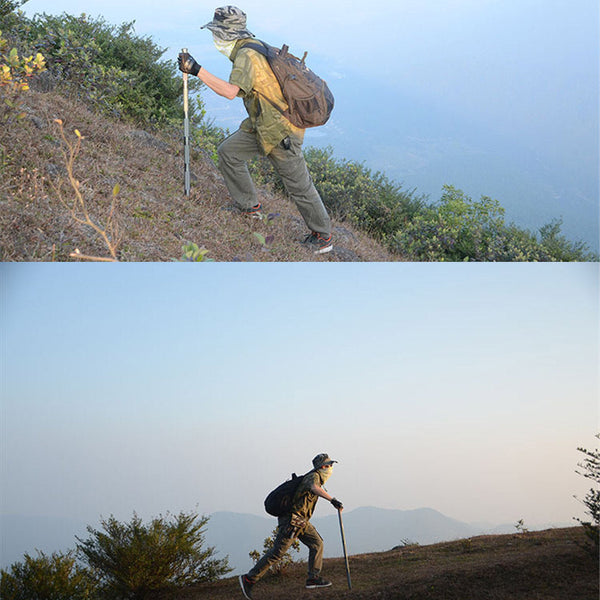 Tactical Hiking Walking Stick – Multifunctional Alpenstock