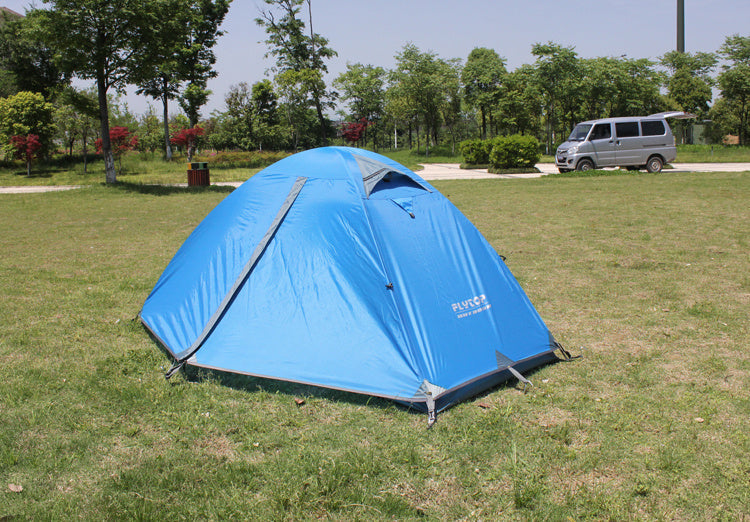 Ultra-Light Double Camping Tent – Rainproof Outdoor Hiking Shelter