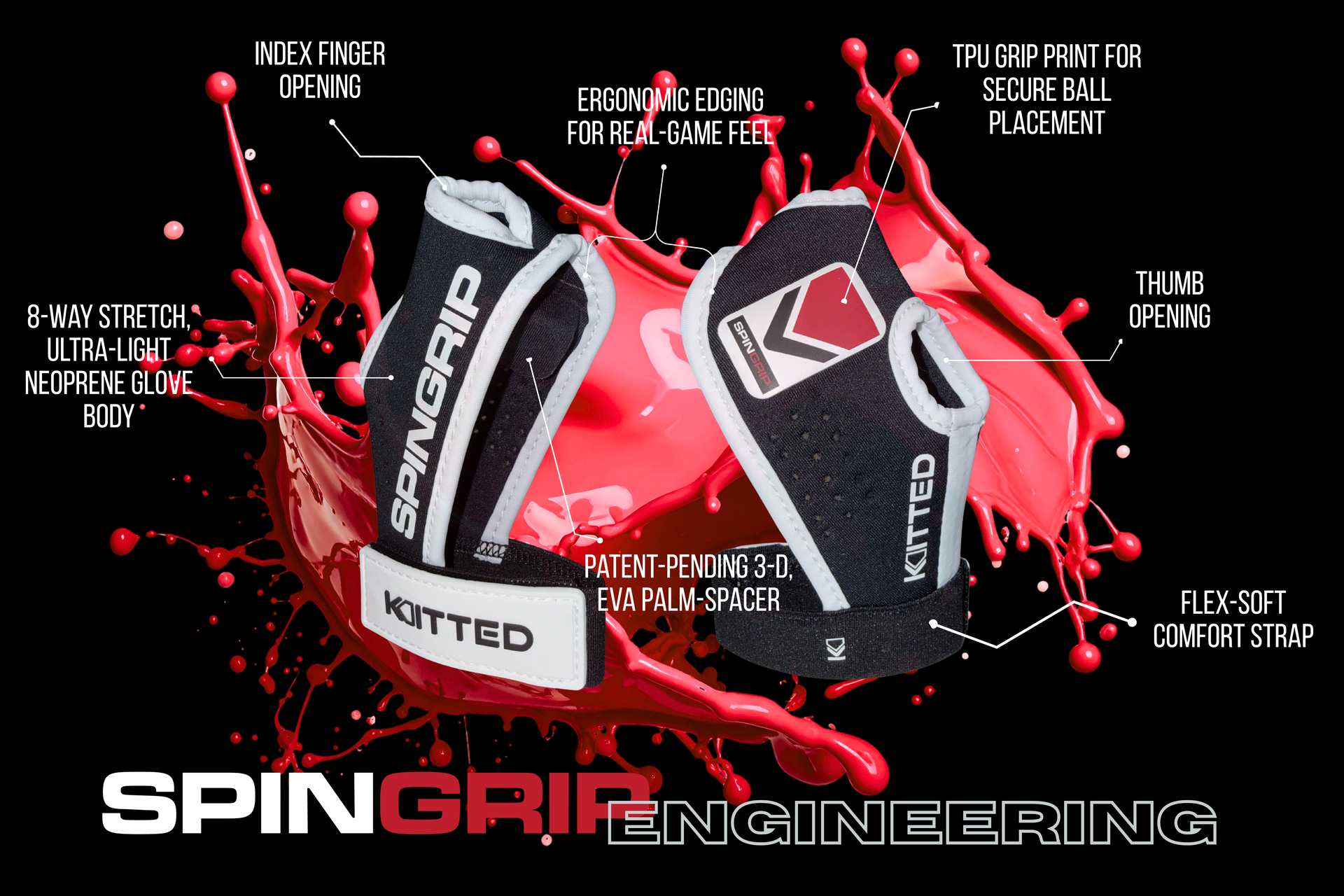 SpinGrip Baseball – Enhanced Control Training Ball