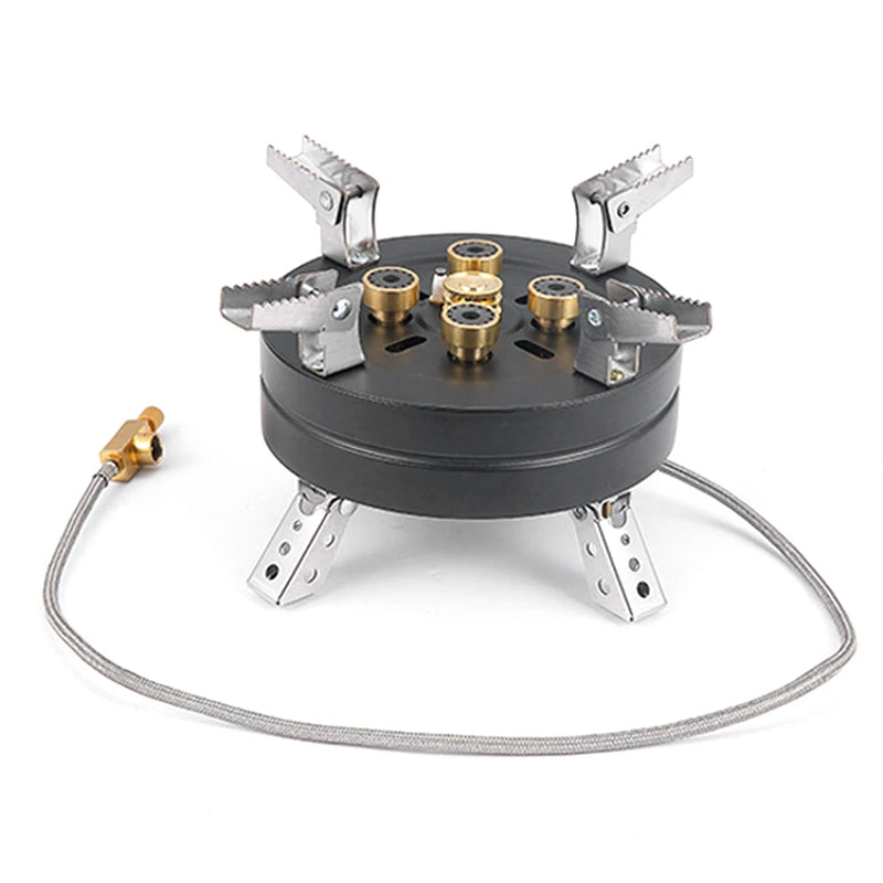 Portable Camping Gas Stove – High-Power Foldable Ignition Burner