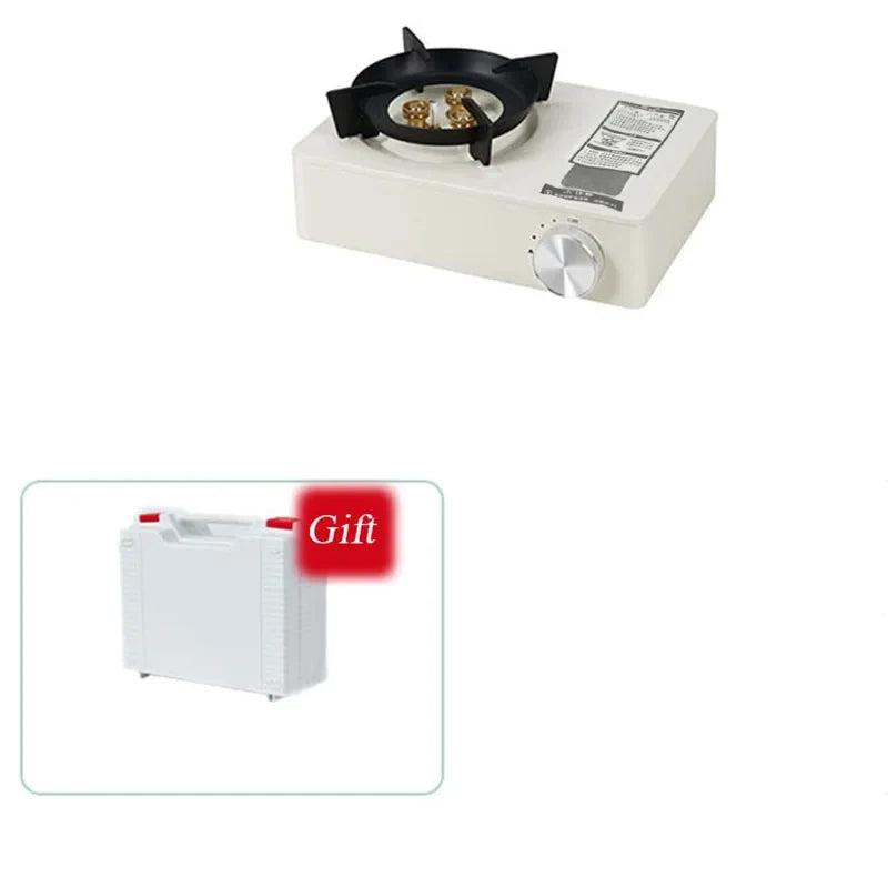 Mini Portable Gas Stove – 3.5KW Stainless Steel Camping Cooktop