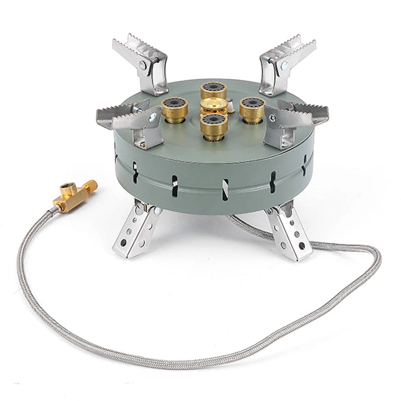 Portable Camping Gas Stove – High-Power Foldable Ignition Burner