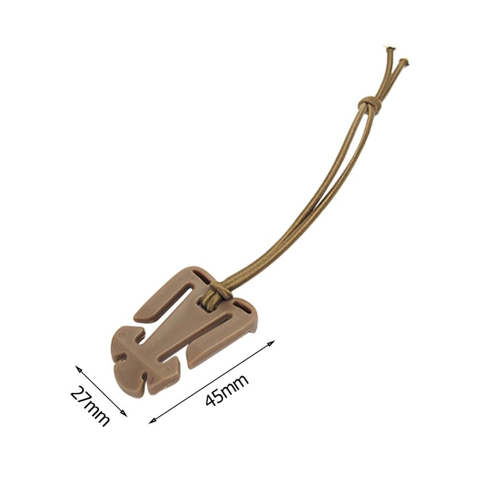 MOLLE Backpack Buckle Carabiner Clips – Nylon EDC Gear Hooks (1/2/5Pcs)