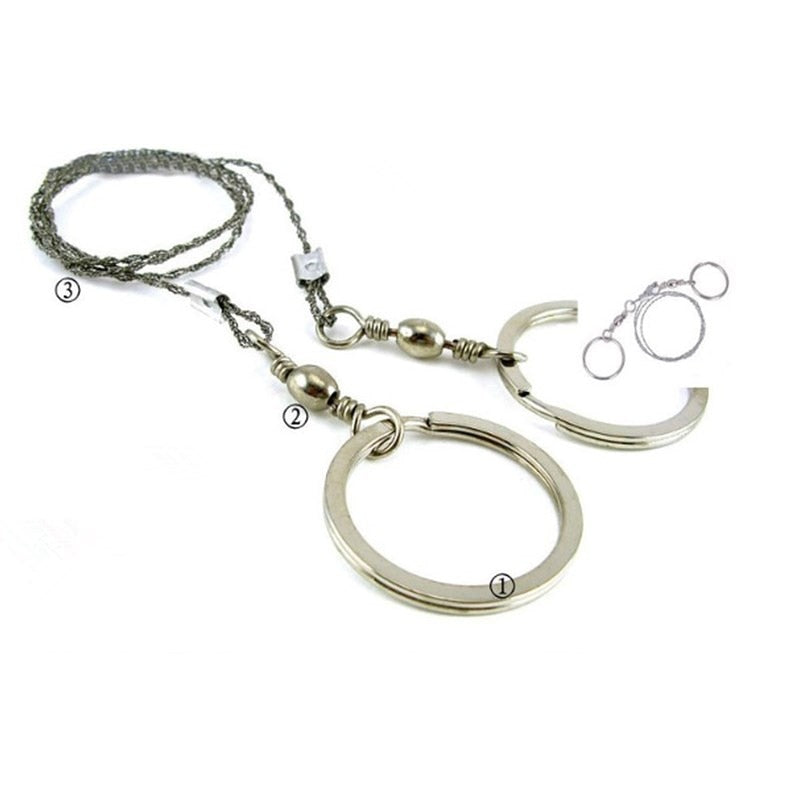 Hand Chain Saw – Emergency Steel Wire Survival Saw (1PC)