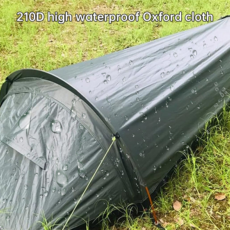 Lightweight Single-Person Camping Tent – Hiking & Travel Gear