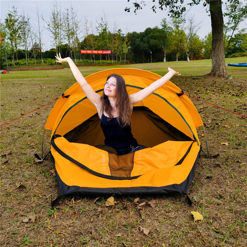 Lightweight Single-Person Camping Tent – Hiking & Travel Gear