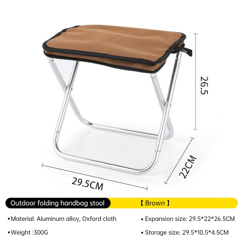 Ultralight Folding Camping Chair – Portable Outdoor Travel Seat