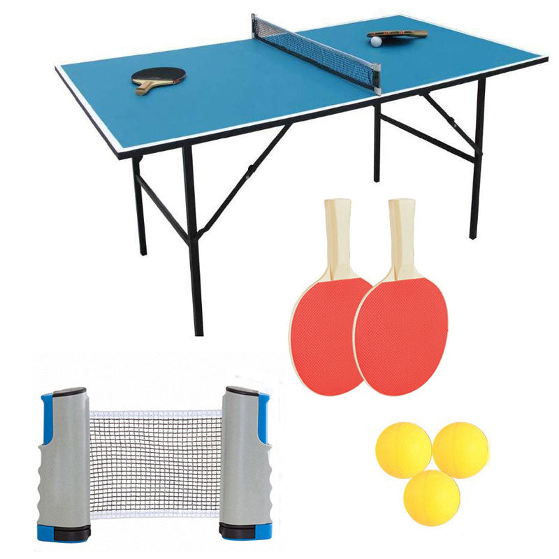 Portable Table Tennis Set – 1.7M Retractable Net for Training