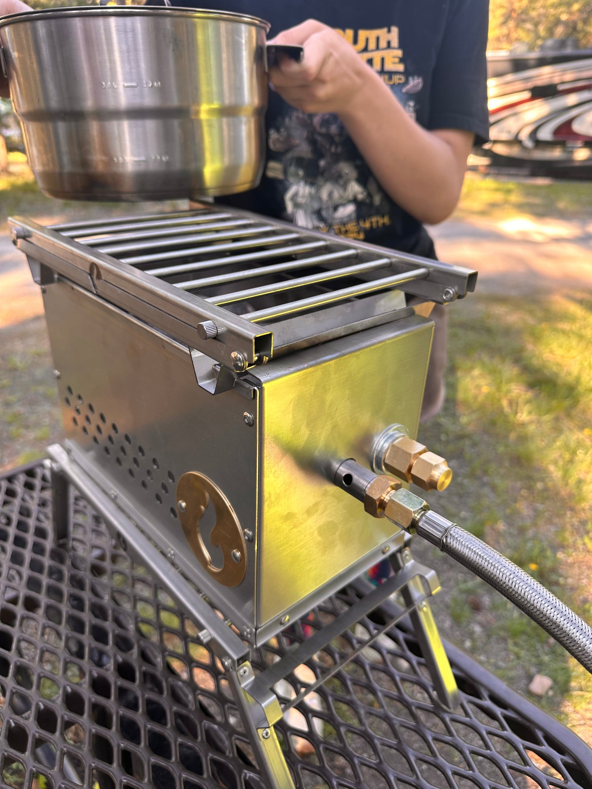 LavaBox Campfire Kitchen – All-in-One Cooking & Fire System