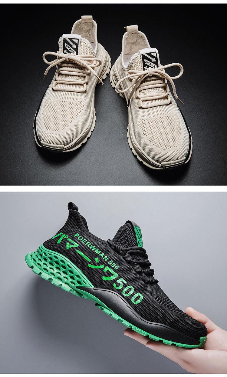 Men’s Lightweight Slip-On Running Shoes – Breathable Summer Athletic Sneakers