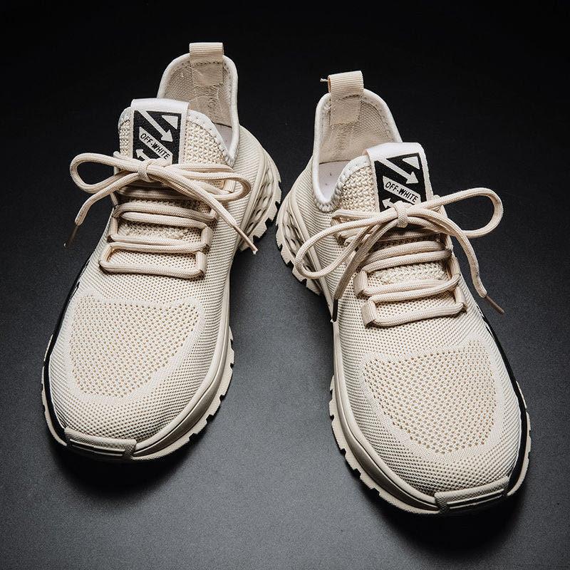 Men’s Lightweight Slip-On Running Shoes – Breathable Summer Athletic Sneakers