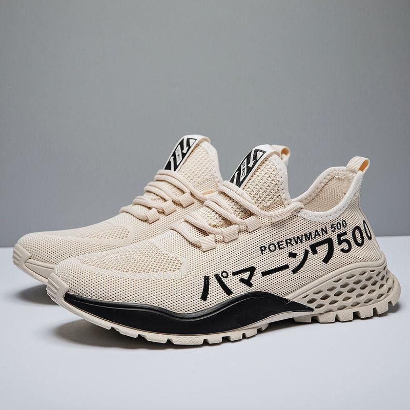 Men’s Lightweight Slip-On Running Shoes – Breathable Summer Athletic Sneakers