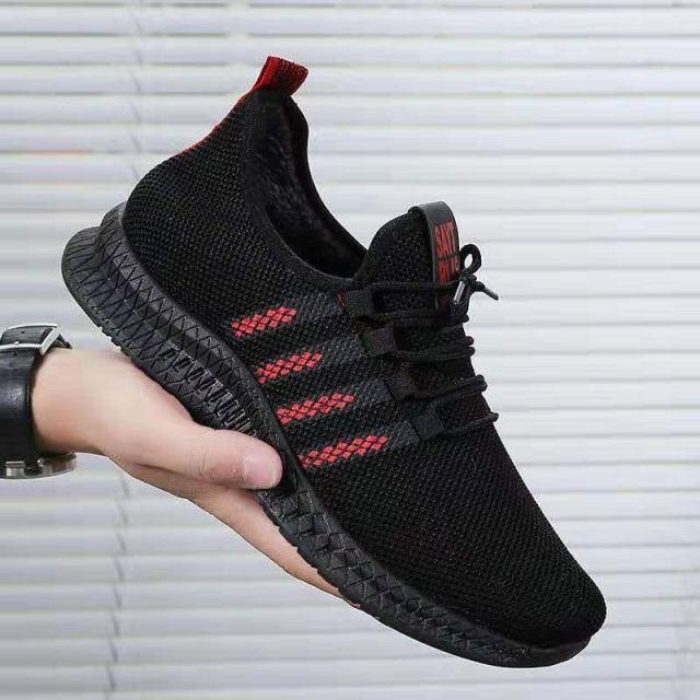 Men’s Lightweight Slip-On Running Shoes – Breathable Summer Athletic Sneakers