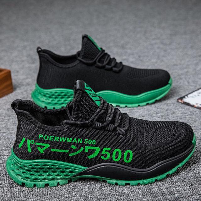 Men’s Lightweight Slip-On Running Shoes – Breathable Summer Athletic Sneakers