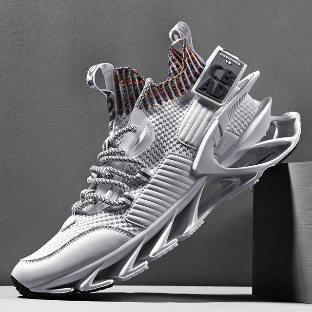 Men’s Breathable Running Sneakers – Lightweight Non-Slip Athletic Shoes