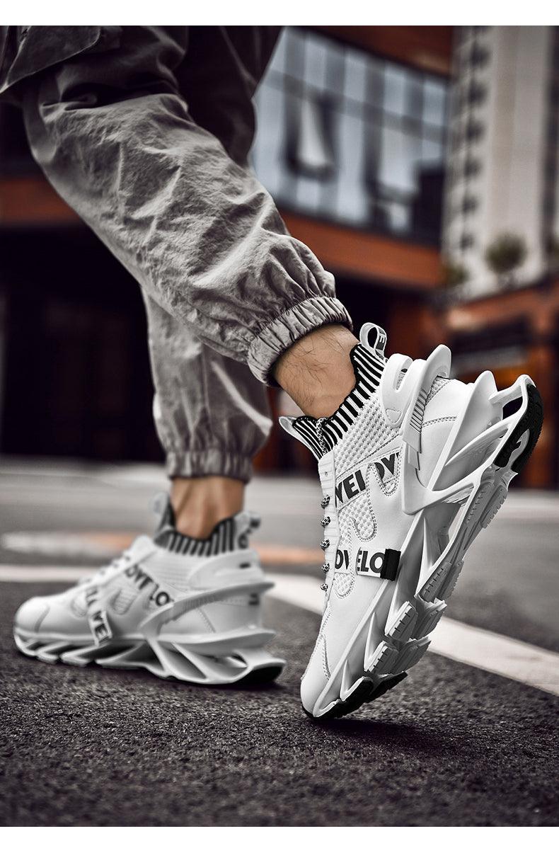 Men’s Breathable Running Sneakers – Lightweight Non-Slip Athletic Shoes