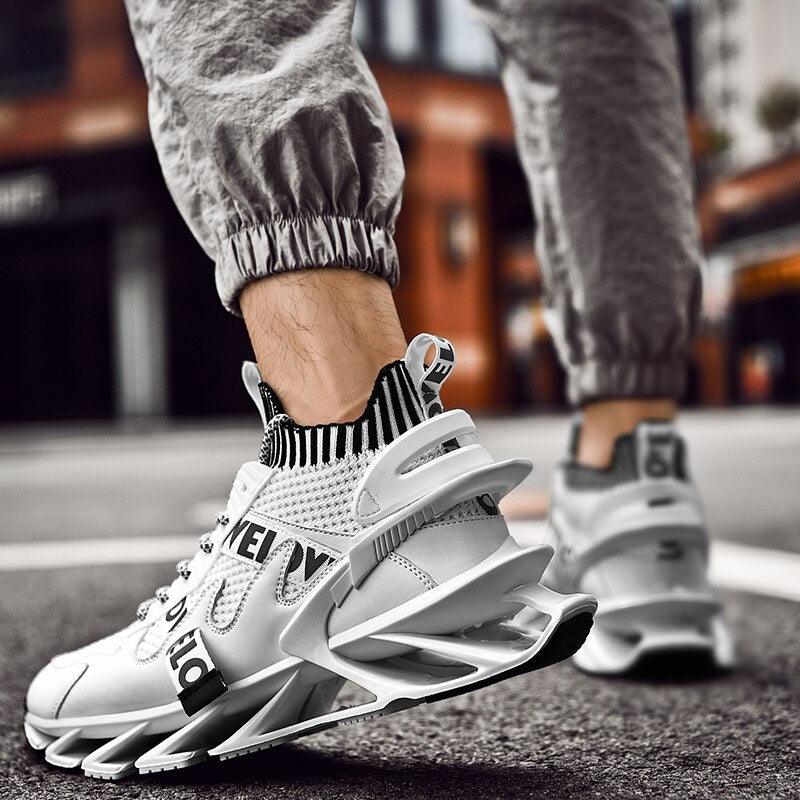 Men’s Breathable Running Sneakers – Lightweight Non-Slip Athletic Shoes