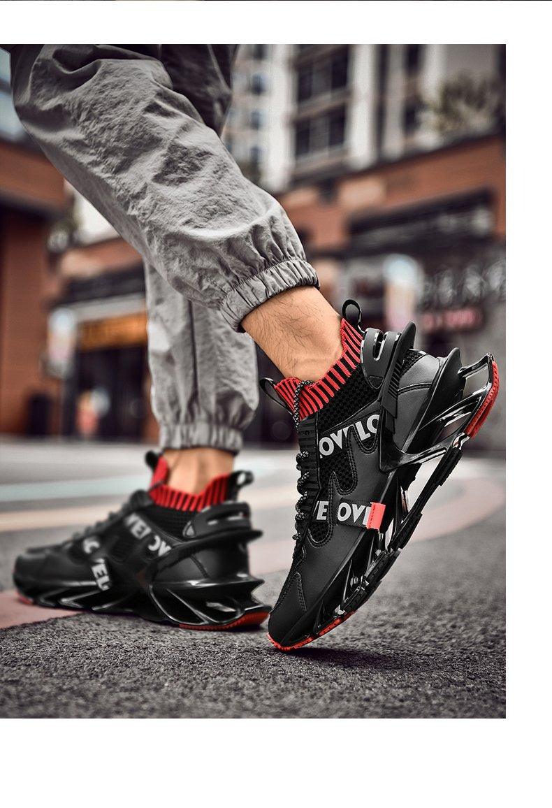 Men’s Breathable Running Sneakers – Lightweight Non-Slip Athletic Shoes