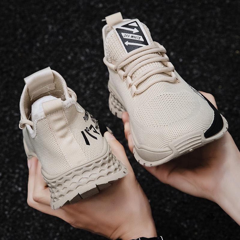 Men’s Lightweight Slip-On Running Shoes – Breathable Summer Athletic Sneakers