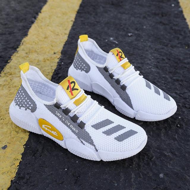 Men’s Lightweight Slip-On Running Shoes – Breathable Summer Athletic Sneakers