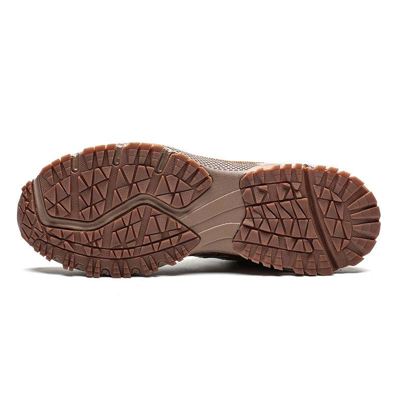 Men’s Air Cushion Lace-Up Running Sneakers – Breathable Athletic Shoes